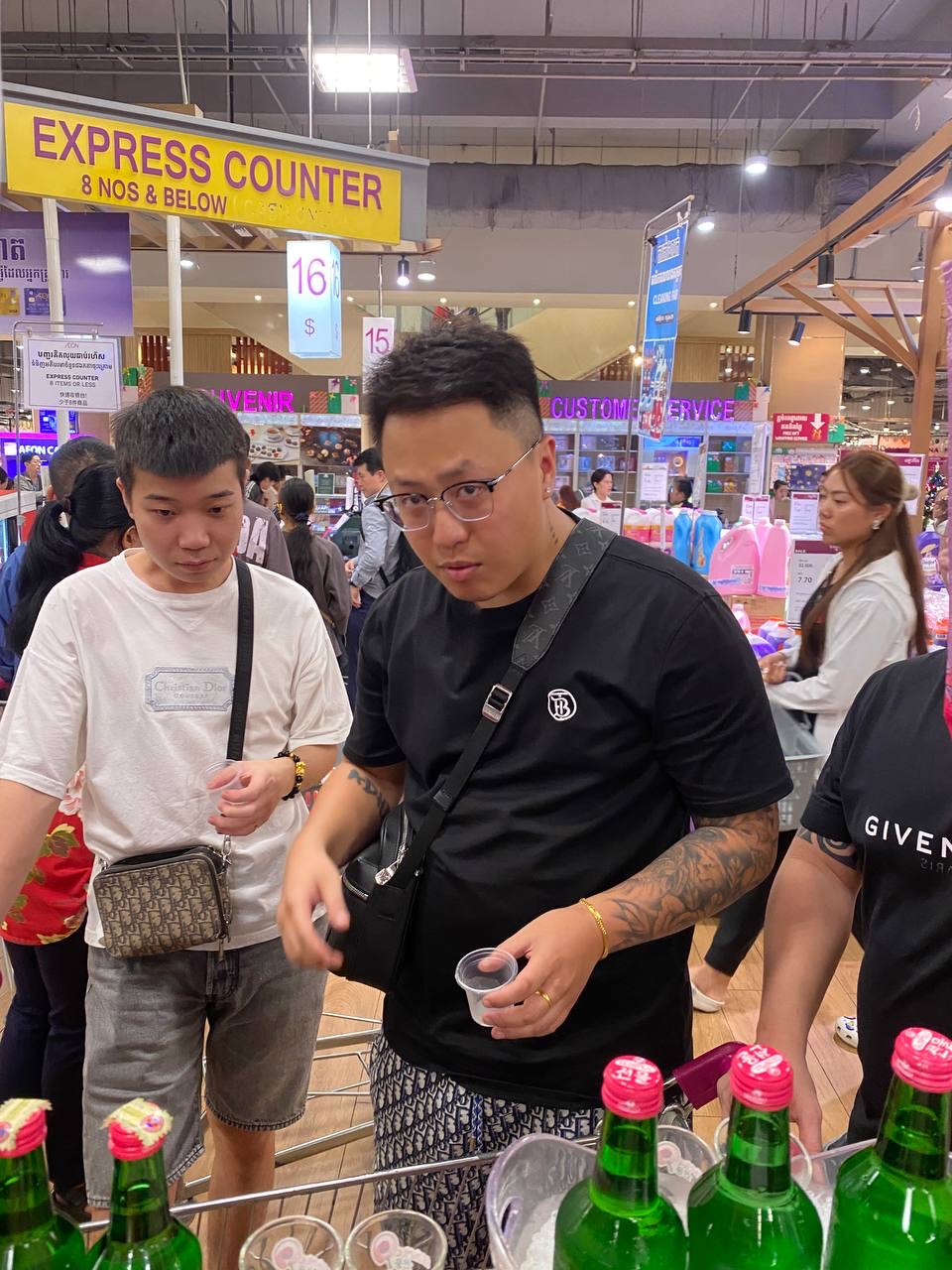 Siam Winery Seonmul wine promotions at AEON Mall 1 event